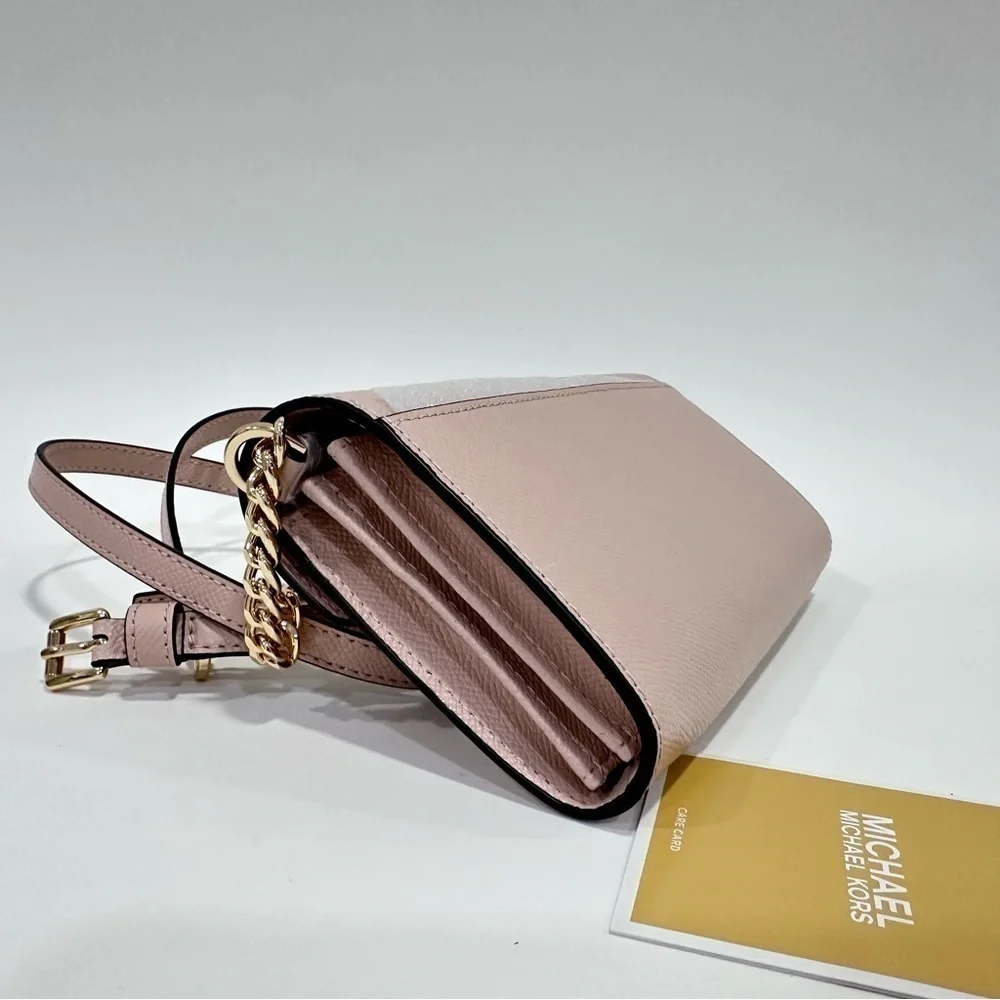 NEW Michael Kors Jet Set Charm Large Envelope Phone Crossbody Wallet Bag